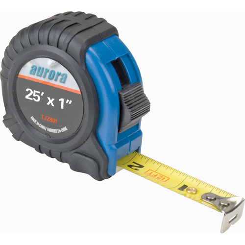 Measuring Tape, 1" x 25', in/ft. Graduations Oxford Builders Supplies Inc