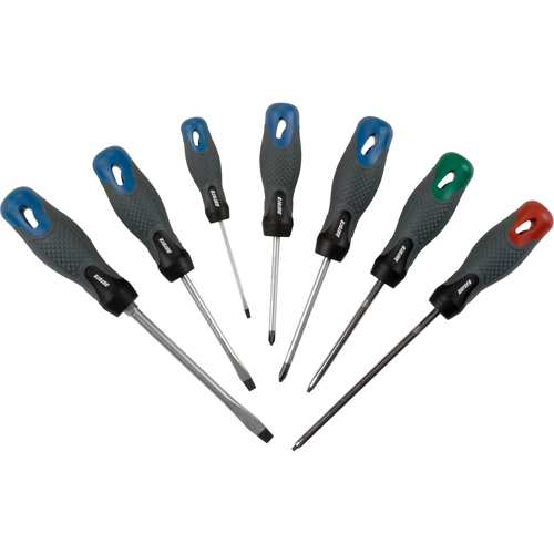 Screwdriver Set, 7 Pcs. Oxford Builders Supplies Inc
