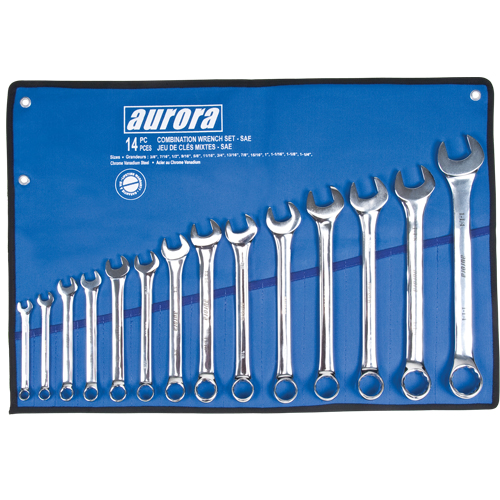 Wrench Set, Combination, 14 Pieces, Imperial Oxford Builders Supplies Inc