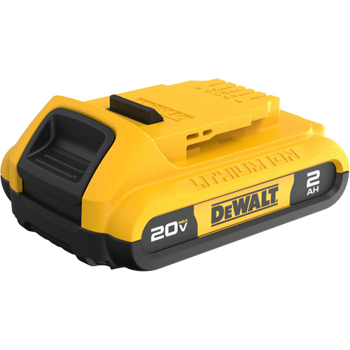 Bloc-piles 20 V Max* Compact XR, Lithium-ion, 20 V, 2 A Oxford Builders Supplies Inc