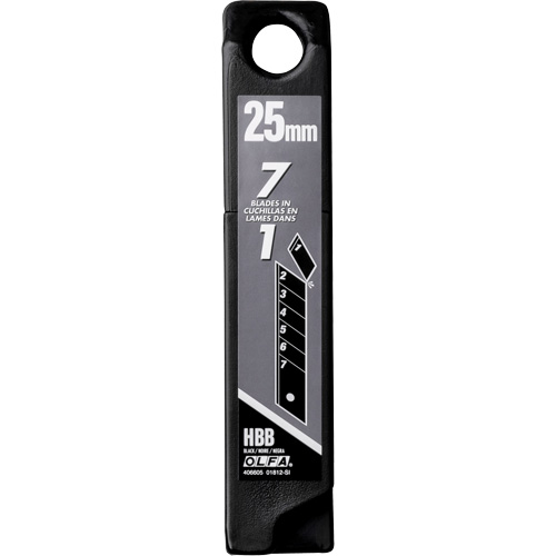 Ultra-Sharp Black Replacement Blades, Snap-Off Style Oxford Builders Supplies Inc