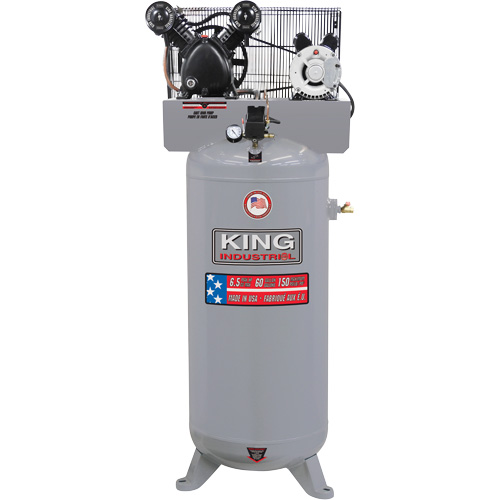 Industrial Compressors, 50 Gal. (60 US Gal) Oxford Builders Supplies Inc