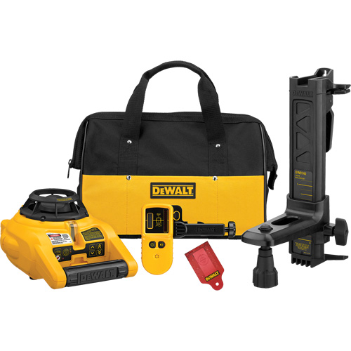 Interior and Exterior Rotary Laser Level Kit, 150' (45 m), 635 Nm Oxford Builders Supplies Inc