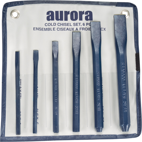 6-Piece Cold Chisel Set Oxford Builders Supplies Inc
