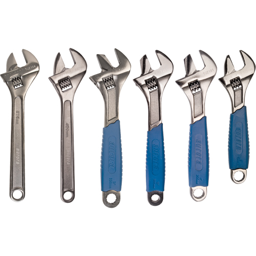Wrench Set, Adjustable, 6 Pieces, Imperial Oxford Builders Supplies Inc