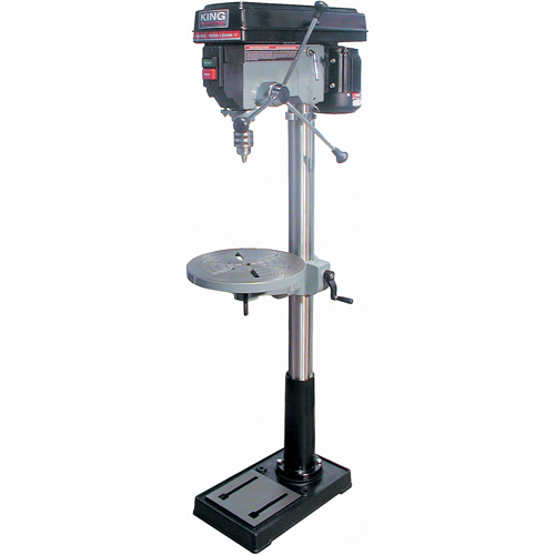 Perceuses &agrave; colonne de plancher, 17", Mandrin 5/8", 3400 tr/min Oxford Builders Supplies Inc