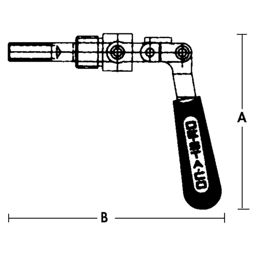 Crampons articul&eacute;s droits - S&eacute;rie 601, Capacit&eacute; de 5/8" (15,875 mm), Force de serrage de 100 lb Oxford Builders Supplies Inc
