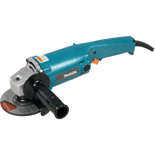 Meuleuse angulaire avec g&acirc;chette de s&eacute;curit&eacute; CA/CC &agrave; deux niveaux, 5", 120 V, 10 A, 12 000 Tr/min Oxford Builders Supplies Inc