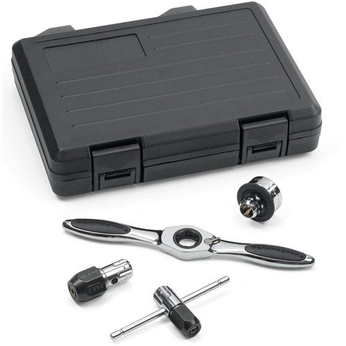Jeu d'accessoires pour taraud &agrave; cliquet & tourne-fili&egrave;re , 5 Morceaux Oxford Builders Supplies Inc