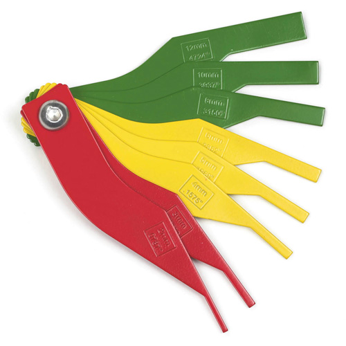 Jauge d'&eacute;paisseur pour garniture de frein Oxford Builders Supplies Inc