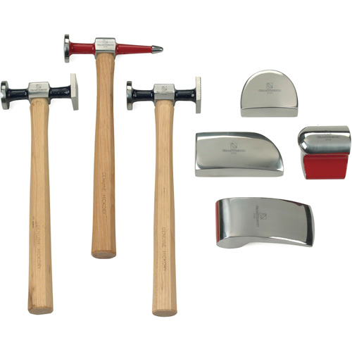 Jeu d'outils pour carrosserie, 7 morceaux Oxford Builders Supplies Inc