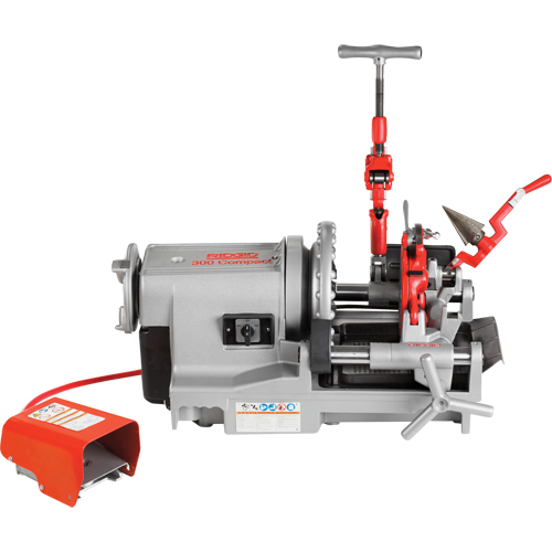 Compact Threading Machine # 300, 52 RPM, 1/2" - 2" Pipe Thread Oxford Builders Supplies Inc