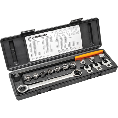 Ensemble d'outils &agrave; rochet avec ceinture serpentine 15 mcx Oxford Builders Supplies Inc