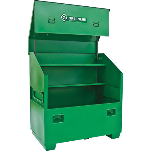 Jobsite Chest, 36" W x 30" D x 48" H, Green Oxford Builders Supplies Inc