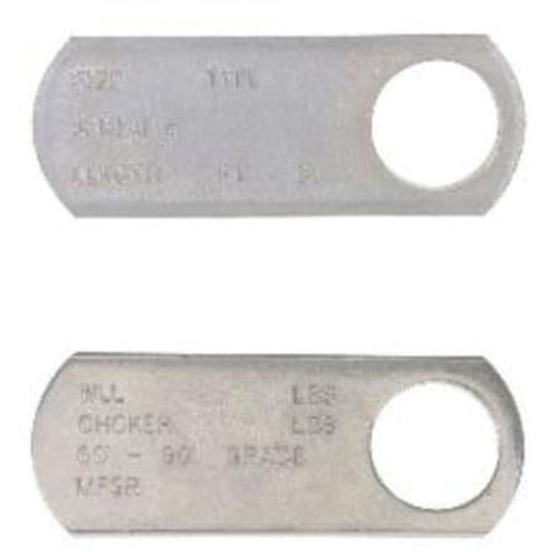 Closed Field ID Chain Tag Oxford Builders Supplies Inc