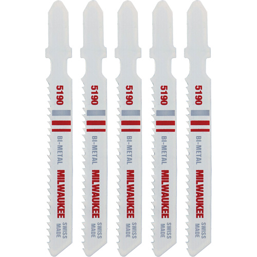 Lame de scie sauteuse, Bim&eacute;tal, Tige en T, 3" lo, 14 dents par pouce Oxford Builders Supplies Inc