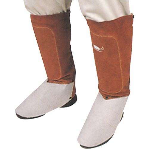 Leather Spats, 6" L, Lava Brown Oxford Builders Supplies Inc