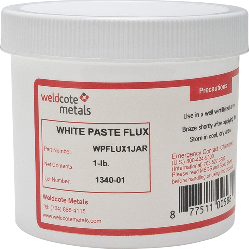 Flux de brasage blanc en p&acirc;te Oxford Builders Supplies Inc