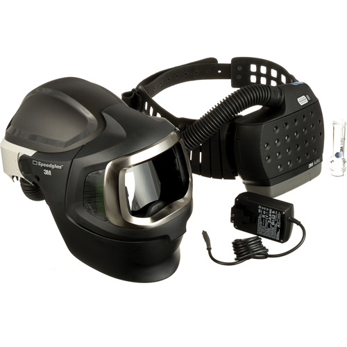 Adflo Powered Air Purifying Respirator, Welding Helmet, Lithium-Ion Battery Oxford Builders Supplies Inc