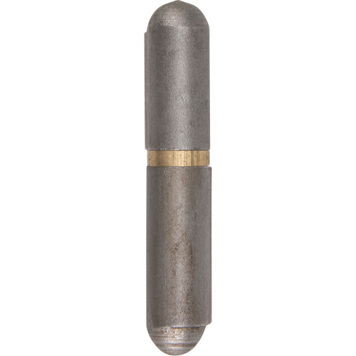 Weld-On Hinge, 0.315" Dia. x 1.575" L, Mild Steel w/Fixed Steel Pin Oxford Builders Supplies Inc