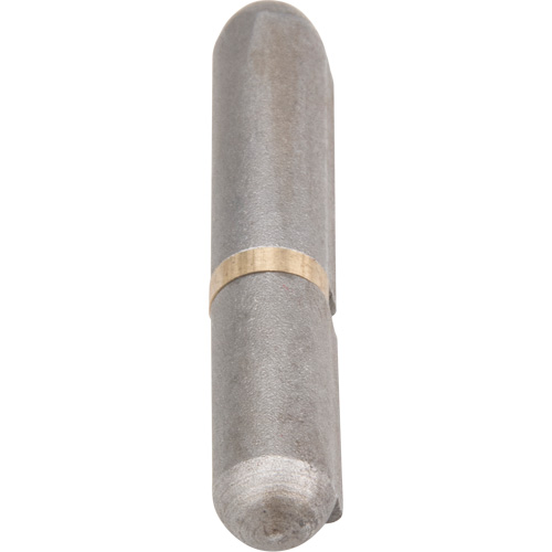 Weld-On Hinge, 0.315" Dia. x 1.575" L, Mild Steel w/Fixed Steel Pin Oxford Builders Supplies Inc