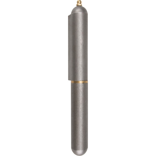 Weld-On Hinge, 0.906" Dia. x 7.874" L, Mild Steel w/Fixed Steel Pin Oxford Builders Supplies Inc
