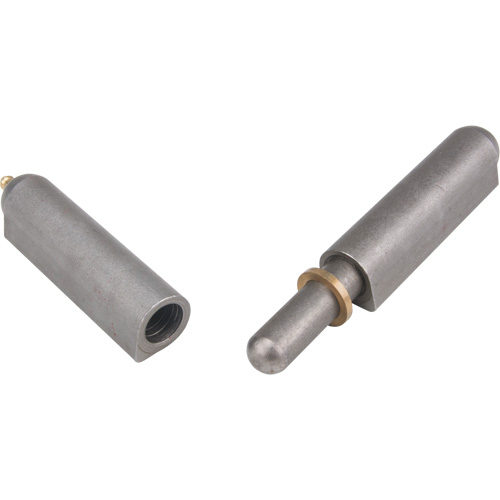 Weld-On Hinge, 0.906" Dia. x 7.874" L, Mild Steel w/Fixed Steel Pin Oxford Builders Supplies Inc