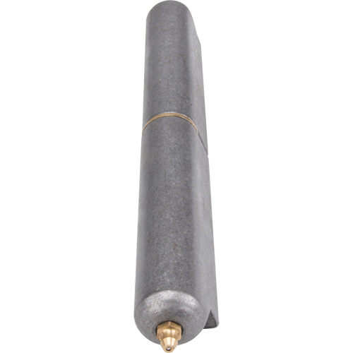 Weld-On Hinge, 1.102" Dia. x 10.236" L, Mild Steel w/Fixed Steel Pin Oxford Builders Supplies Inc