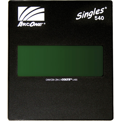 Lentille de soudage autoassombrissante haute d&eacute;finition ArcOne Singles, 5" la x 4" h Champ de vision, Pour utilisation avec ArcOne&reg; Oxford Builders Supplies Inc