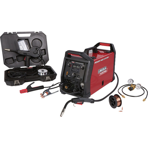 POWER MIG&reg; 215 MPi Multi-Process Welder Aluminum One-Pak&reg;, 120 V/230 V, 1 Ph, 60 Hz Oxford Builders Supplies Inc