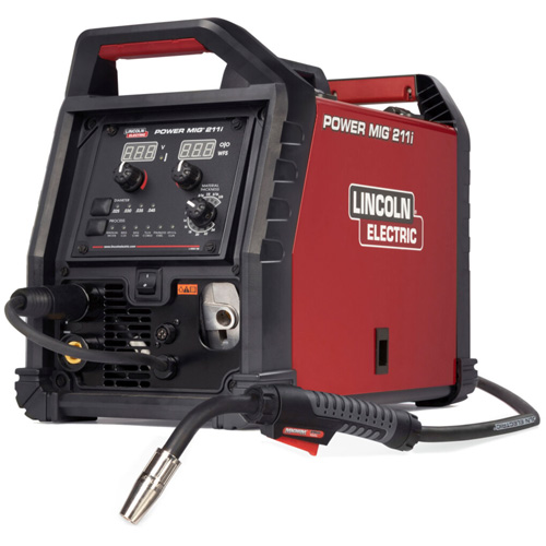 POWER MIG&reg; 211i MIG Welder, 120 V/230 V, 1 Ph, 60 Hz Oxford Builders Supplies Inc