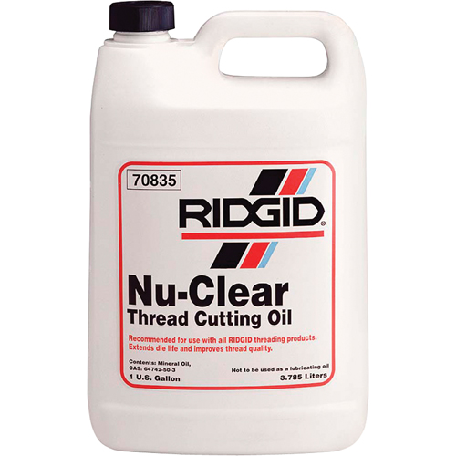 Nu-Clear Thread Cutting Oil, Jug Oxford Builders Supplies Inc