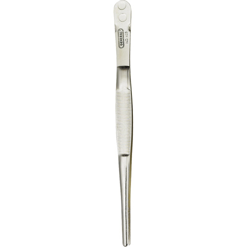 Industrial Tweezers with Blunt Serrated Tip Oxford Builders Supplies Inc