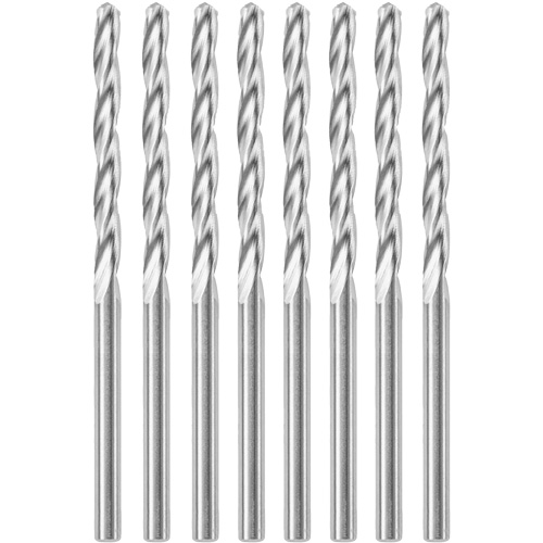 Foret spiral&eacute; &agrave; pointe standard 8 mcx d'un diam&egrave;tre de 1/8", 1/8", Cannelure 1" Oxford Builders Supplies Inc