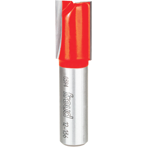 Router Bit - Double Flute Straight Bit, 5/8" Dia., 1-1/2" H, 2-1/2" L, 1/2" Shank Oxford Builders Supplies Inc