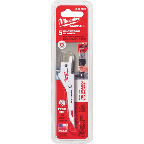 Lames pour gaines et conduits d'air Sawzall Oxford Builders Supplies Inc