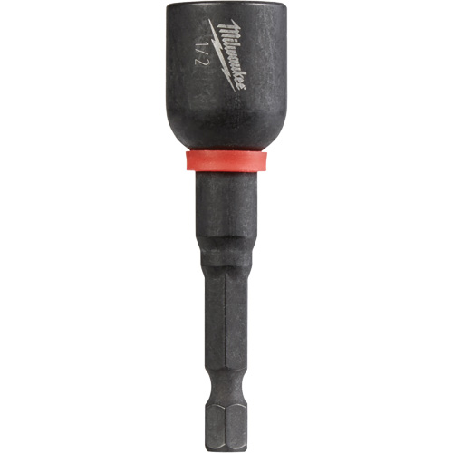 Shockwave Impact Duty Nut Driver, 1/4" Tip, 1/2" Drive, 2-9/16" L, Magnetic Oxford Builders Supplies Inc