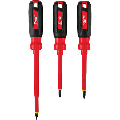 Insulated Screwdriver Kit, 1000 V, 3 Pcs Oxford Builders Supplies Inc