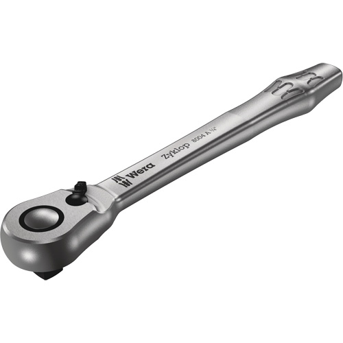 Zyklop Metal 1/4 Metal Ratchet with switch lever, 1/4" Drive, Plain Handle Oxford Builders Supplies Inc