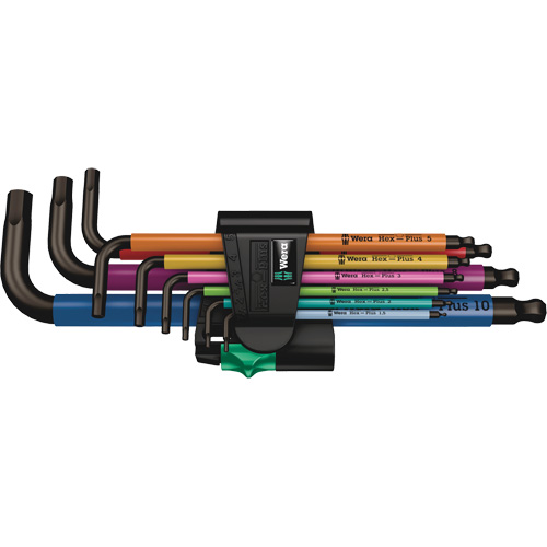 Hex Plus Key Set, 9 Pcs., Metric Oxford Builders Supplies Inc