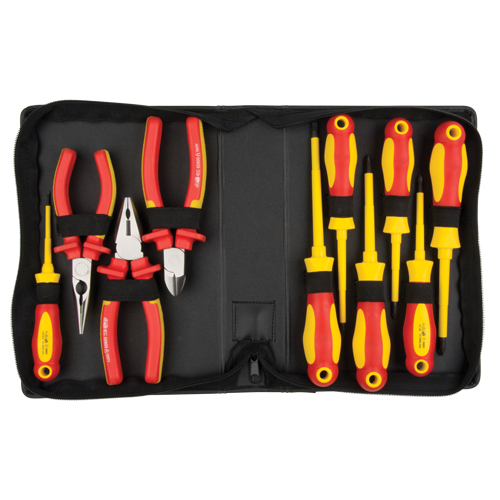 Ensemble d'outils isol&eacute;s, 1000 V, 10 Mcx Oxford Builders Supplies Inc