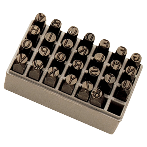 Letter Hand Stamp Set, 27 Pieces Oxford Builders Supplies Inc