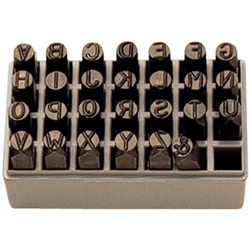 Letter Hand Stamp Set, 27 Pieces Oxford Builders Supplies Inc
