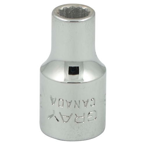 Socket, 3/16", 1/4" Drive, 12 Points Oxford Builders Supplies Inc
