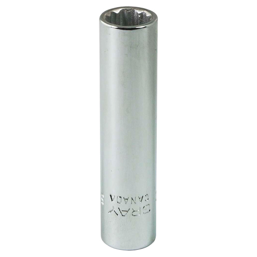 Socket, 5/16", 1/4" Drive, 12 Points Oxford Builders Supplies Inc