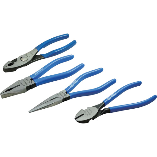 General Maintenance Plier Set, 4 Pieces Oxford Builders Supplies Inc