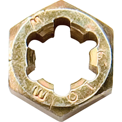 Die, M10x1.5 Thread, High Speed Steel Oxford Builders Supplies Inc