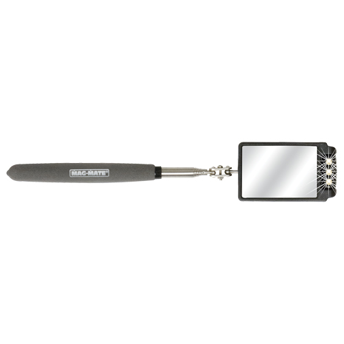 Inspection Mirror, Rectangular, 2-3/4" L x 1-7/8" W, Telescopic Oxford Builders Supplies Inc