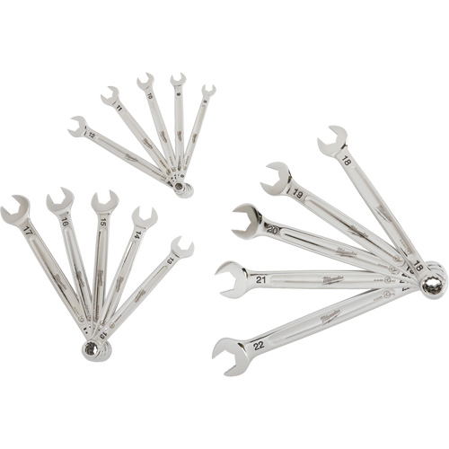 Jeu de cl&eacute;s, Combinaison, 15 morceaux, M&eacute;trique Oxford Builders Supplies Inc
