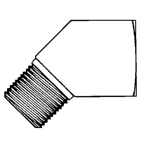 Raccords coudes m&acirc;le/femelle 45 Oxford Builders Supplies Inc